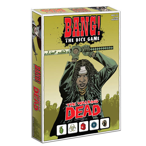 The Walking Dead Comic Book Bang! Dice Game